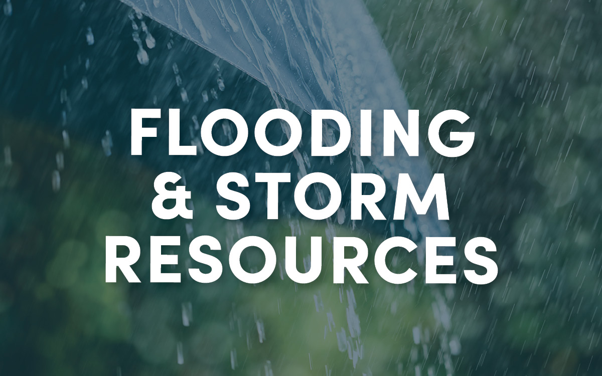 Flooding & Storm Resources