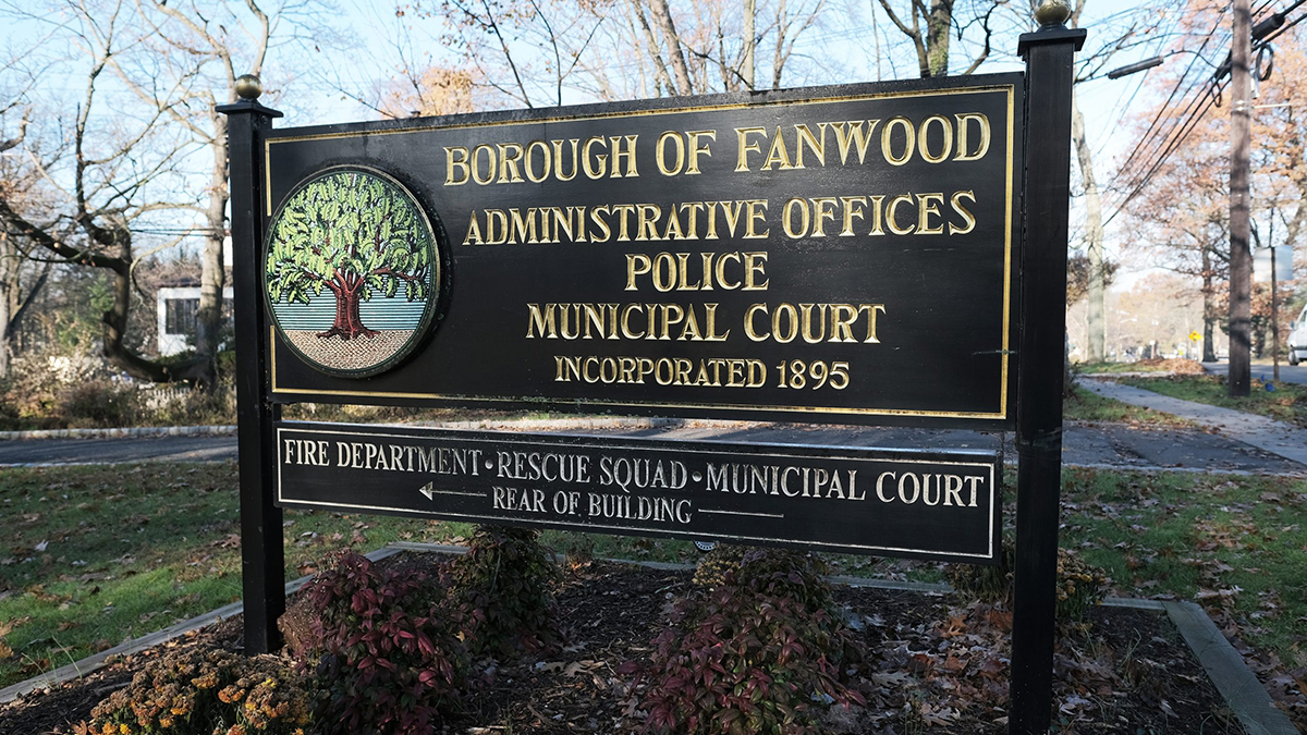 Fanwood Borough Hall sign