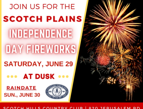 Scotch Plains Fireworks Saturday, June 29