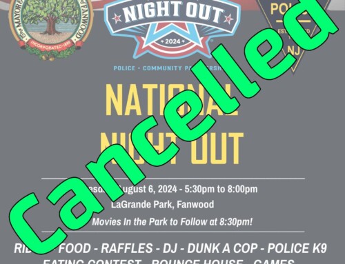 National Night Out Cancelled