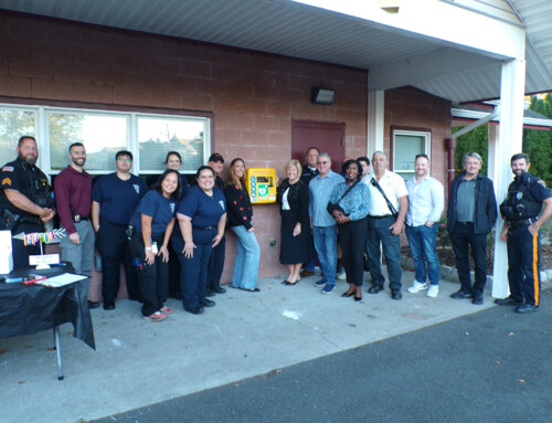 Fanwood Holds Dedication Ceremony for AED Donation by The Aliver Foundation