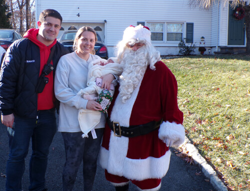 Santa Claus Delivers Presents to Children as Decades Old Tradition Continues