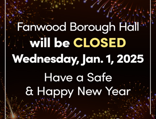 Borough Hall will be closing at 12PM on New Year’s Eve