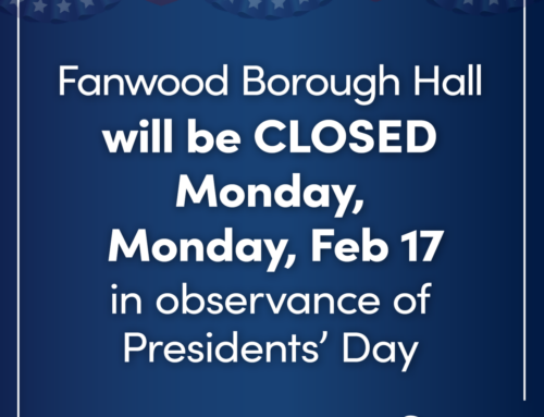 Borough Hall closed Monday, February 17