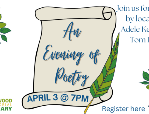 Library Presents an Evening of Poetry With Adele Kenny and Tom Plante