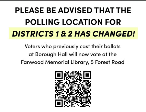 Important Voting Information: Polling Location Change