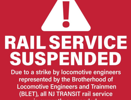 NJ TRANSIT Rail Service is Suspended