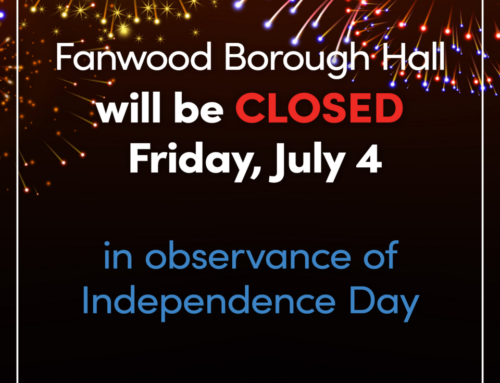 Borough Hall closed July 4th