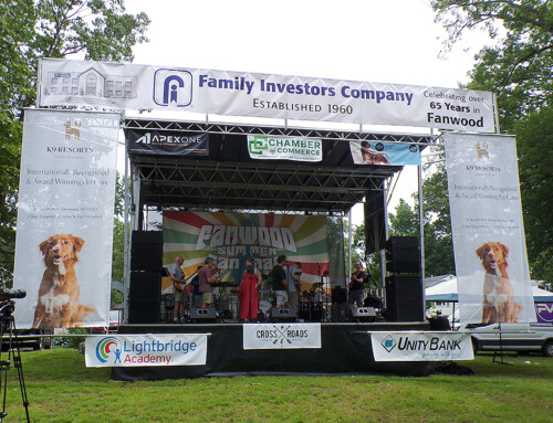 Fanwood Summer Fan Jam Rocks LaGrande Park