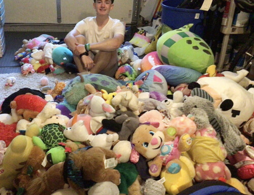 Green Team Collects 1,400 Stuffed Animals Benefiting Helpsy Recycling Programs