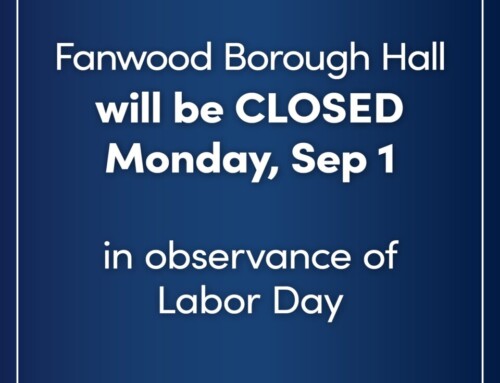 Borough Hall Regular Hours Starting Sept. 2