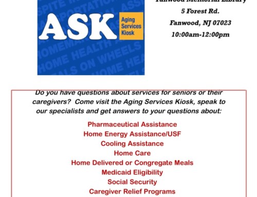 Aging Services Kiosk – Tuesday, October 21