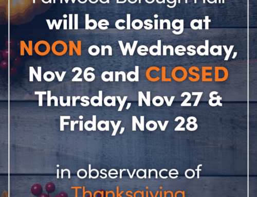 Borough Hall Thanksgiving Holiday Hours
