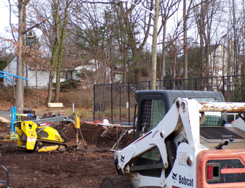 Construction Underway for New Forest Rd. Park Playground