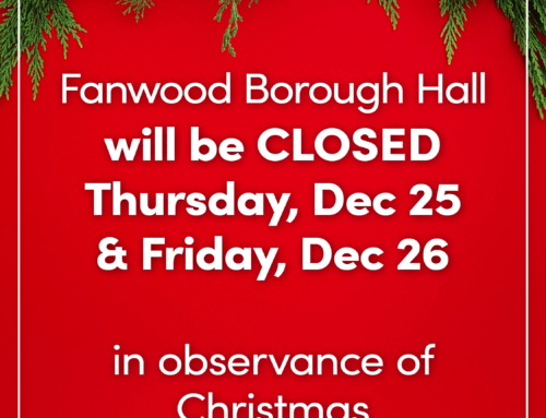 Borough of Fanwood Holiday Closure Notice