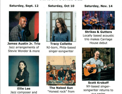 Fall lineup set for Fanwood Performance Series