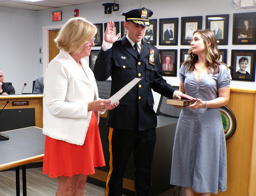 Dan Kranz Sworn in as Captain of Fanwood PD