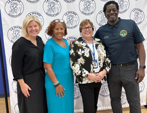 Officials Celebrate Opening of LaGrande School